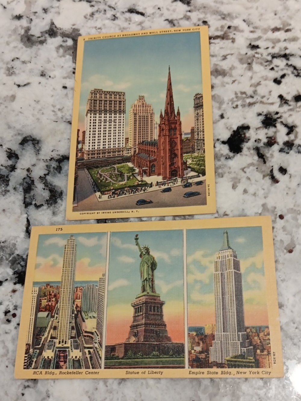 2 Vintage Collectable Alfred Mainzer Post Cards